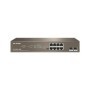 IP-COM switch G1110P-8-150W, 8-Port Gigabit + 2SFP, POE, Standarde: IEEE 802.3, IEEE 802.3u, IEEE 802.3ab, IEEE 802.3x, IEEE 802
