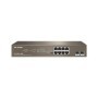IP-COM switch G1110P-8-150W, 8-Port Gigabit + 2SFP, POE, Standarde: IEEE 802.3, IEEE 802.3u, IEEE 802.3ab, IEEE 802.3x, IEEE 802