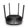 Mercusys Router, AX3000, MU-MIMO, Dual-Band, WPA3, Standarde wireless: Wi-Fi 802.11ax/ac/a/b/g/n, Rata semnal: 2402 Mbps (5 GHz)