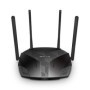 Mercusys Router, AX3000, MU-MIMO, Dual-Band, WPA3, Standarde wireless: Wi-Fi 802.11ax/ac/a/b/g/n, Rata semnal: 2402 Mbps (5 GHz)