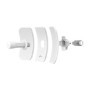 "5 GHz AC867 23 dBi Outdoor CPE Port: 1 × Gigabit Shielded Ethernet Port SPEED: 867 Mbps at 5 GHz FEATURE: 23 dBi, 30+ km, IP65 