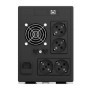UPS nJoy Cadu 2000, 2000VA/1200W, Afisaj LCD cu ecran tactil, 4 x prize Schuko