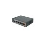 Mikrotik 5-Port Gigabt Ethernet Router, RB760iGS, 5* 10/100/1000Ethernetports, CPU nominal frequency: 880 MHz, 2* CPU core count