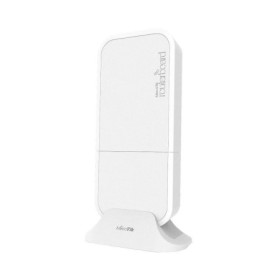 Mikrotik wAP R weatherproof 2.4Ghz wireless access point with a miniPCI-e slot, RBWAPR-2ND, 1* 10/100 Ethernet ports, 1* CPU cor