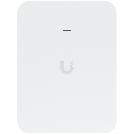 Ubiquiti U7-Pro-Wall mounted WiFi 7 AP with 6 spatial streams and 6 GHz support tailored for home builders with seamless install