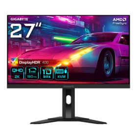 Monitor Gaming Gigabyte M27QA, Panel Size: 27 inch, Panel Backlight/ Type: EDGE, Display Surface: Non-glare type, Color Saturati