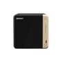 NAS QNAP 464 4-Bay, CPU Intel Celeron N5105/N5095 4-core/4-thread Processor, RAM 8 GB DDR4 (onboard, not expandable), HDD 4 x 2.