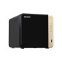 NAS QNAP 464 4-Bay, CPU Intel Celeron N5105/N5095 4-core/4-thread Processor, RAM 8 GB DDR4 (onboard, not expandable), HDD 4 x 2.