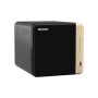 NAS QNAP 464 4-Bay, CPU Intel Celeron N5105/N5095 4-core/4-thread Processor, RAM 8 GB DDR4 (onboard, not expandable), HDD 4 x 2.