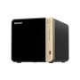 NAS QNAP 464 4-Bay, CPU Intel Celeron N5105/N5095 4-core/4-thread Processor, RAM 8 GB DDR4 (onboard, not expandable), HDD 4 x 2.