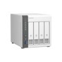 NAS QNAP 262 4-Bay, CPU ARM 2.0GHz Quad core, RAM 4GB, HDD 2.5"/3.5" SATA 6Gbps (neincluse), LAN: 1 x 2.5GbE + 1 x GbE, USB3.2 G