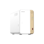 NAS QNAP 262 2-Bay, CPU Intel Celeron N4505 2-core/2-thread processor (burst max. 2.9 GHz), RAM 4 GB DDR4 (onboard not expandabl