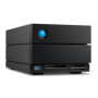 NAS Lacie, 2 Bay, 40TB, USB 3.0, 2-Bay RAID Array, 2 porturi dual Thunderbolt3 + USB 3.1, 7200rpm, buffer 64MB viteza maxima 420