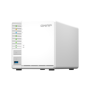 NAS QNAP 364 3-Bay, CPU Intel Celeron N5105/N5095 Quad Core, burst max. 2.9GHz, RAM 4GB DDR4 SODIMM (1 x 4GB), max. 16GB (2 DIMM