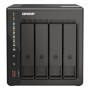 NAS QNAP 453E 4-Bay, CPU Intel Celeron J6412 4-core/4-thread processor, burst max. 2.6 GHz, RAM 8 GB DDR4 onboard not expandable