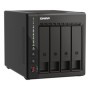 NAS QNAP 453E 4-Bay, CPU Intel Celeron J6412 4-core/4-thread processor, burst max. 2.6 GHz, RAM 8 GB DDR4 onboard not expandable