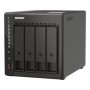NAS QNAP 453E 4-Bay, CPU Intel Celeron J6412 4-core/4-thread processor, burst max. 2.6 GHz, RAM 8 GB DDR4 onboard not expandable