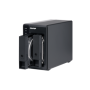 Extensie USB QNAP TR-002 2-Bay, 2.5/3.5 SATA 6Gbps HDD (neincluse), 1xUSB3.11 (type-c), tower, PSU adaptor 36W, garantie 2 ani