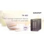Extensie USB QNAP TR-002 2-Bay, 2.5/3.5 SATA 6Gbps HDD (neincluse), 1xUSB3.11 (type-c), tower, PSU adaptor 36W, garantie 2 ani