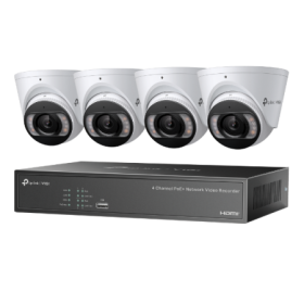 Camera TPL VIGI, senzor 1/2.7" Progressive Scan CMOS, lentile 2.8 mm, rezolutie maxima 2688 x 1520, PoE budget 53 W disponibil p
