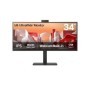 Monitor LG 34" 34BA85QE-B.AEU, Curvature: 3800R, Diagonal (inch): 34, Diagonal (cm): 86.7, Aspect ratio: 21:9, Panel: IPS, Resol