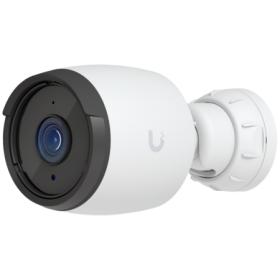Ubiquiti UVC-G6-Bullet-W All-weather 4K PoE camera with a 1/1.8" 8MP image sensor, Multi-TOPs AI Engine, and long-range IR night