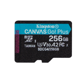 Card de Memorie MicroSDXC Kingston Canvas GO Plus 256GB Adaptor SD Class 10
