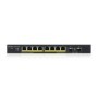 Zyxel 8-port GbE Smart Managed PoE Switch with GbE Uplink