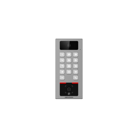 Terminal Access Control DS-K1T502DBWX-CQR multiple metode de autemtificare: card, PIN, QR code, etc, Linux Resolution 2 MP, Wire