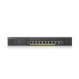 Zyxel 8-port 10G Multi-Gig Lite-L3 Smart Managed Switch with 2 SFP+