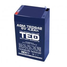 TEDBATERIE AGM TED642F1 6V 4.2Ah