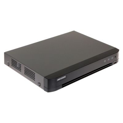 DVR AcuSense 4 ch. video 4MP, Analiza video, AUDIO HDTVI over coaxial - HIKVISION iDS-7204HQHI-M1-FA
