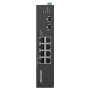 Switch 8 porturi Gigabit PoE, 2 porturi uplink SFP - HIKVISION DS-3T0510HP-E-HS