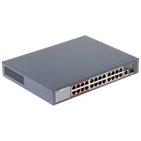 Switch 24 porturi PoE, 2 porturi uplink - HIKVISION DS-3E0326P-E-M