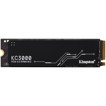 KINGSTON KC3000 512GB SSD, M.2 2280, PCIe 4.0 NVMe, Read/Write 7000/3900MB/s, Random Read/Write: 450K/900K IOPS
