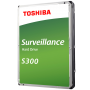 HDD Video Surveillance Toshiba S300 PRO (3.5'' 8TB, 7200RPM, 256MB, SATA 6Gbps), bulk