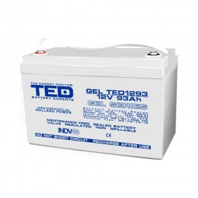 Baterie gel AGM VRL TED1293F12M8 12V 93Ah