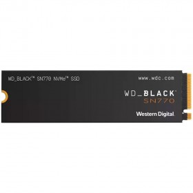 SSD WD Black SN770 1TB M.2 2280 PCIe Gen4 x4 NVMe, Read/Write: 5150/4900 MBps, IOPS 740K/800K, TBW: 600