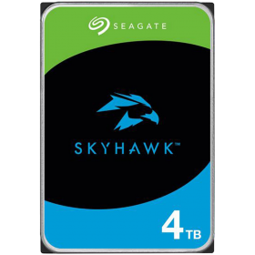 HDD Video Surveillance SEAGATE SkyHawk 4TB CMR (3.5", 256MB, SATA 6Gbps, RV Sensors, Rescue Data Recovery Services 3 ani, 180TB/