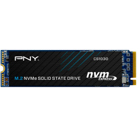 PNY CS1030 500GB SSD, M.2 NVMe, PCIe Gen3 x4, Read/Write: 2000 / 1100 MB/s