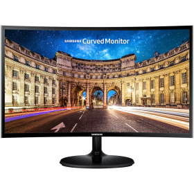 Monitor LED Samsung Curved LC24F390FHRXEN 24", VA, 16:9, FHD, 1,920 x 1,080@60Hz, 3000 : 1, 178/178, 4ms, 250cd/m2, 1xHDMI, 1xVG