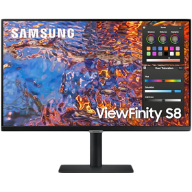 Monitor LED Samsung LS27B800PXUXEN 27", IPS, 16:9, UHD, 3,840 x 2,160@60Hz, 1000 : 1, 178/178, 5ms, 350cd/m2, 1xHDMI, 1xDP, 3xUS