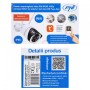 Camera supraveghere video PNI IP649 cu IP, 2MP 1080P, WiFi, slot card micro SD, compatibila cu aplicatia Tuya Smart, Culoare:  A