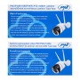 Camera supraveghere video PNI IP649 cu IP, 2MP 1080P, WiFi, slot card micro SD, compatibila cu aplicatia Tuya Smart, Culoare:  A