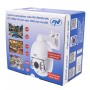 Camera supraveghere video PNI IP652W WiFi PTZ 1080p 2MP 5X Zoom optic, stand-alone, H265 slot microSD Night Vision 50m IP66 Alar
