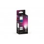 Bec LED RGB inteligent Philips Hue P45, Bluetooth, E14, 5.1W, 470 lm, lumina alba si color (2000-6500K)