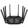Mercusys MR90X Dual-Band WiFi 6 Router (AX6000), Standarde wireless: Wi-Fi 802.11ax/ac/a/b/g/n , Viteza wireless:  4804 Mbps (5 