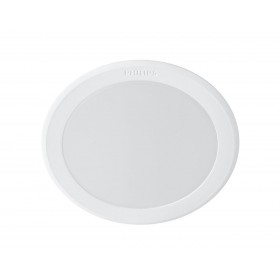 Spot LED incastrat Philips Meson, 5.5W, 400 lm, lumina neutra (4000K), IP20, 9.5cm, Alb