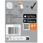 Senzor de miscare Ledvance SMART+ WiFi, 72x31x24mm, Alb, baterie reincarcabila prin cablu USB-C inclus, autonomie ~6 luni