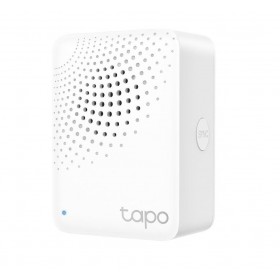 TP-Link Wireless Smart Hub Tapo H100, 2.4GHz Wi-Fi, Protocol: 868 / 922 MHz, dimensiuni: 72 x 62.5 x 51 mm, difuzor incorporat.